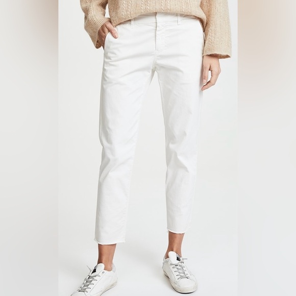 Nili Lotan Pants - Nili Lotan East Hampton Pants White